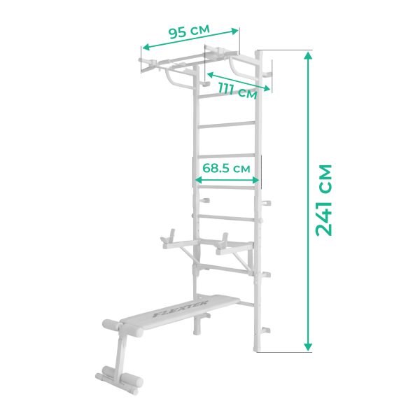 Espalier de gymnastique Kraft Light 3-en-1 – Image 10