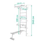 Espalier de gymnastique Kraft Light 3-en-1 – Image 10