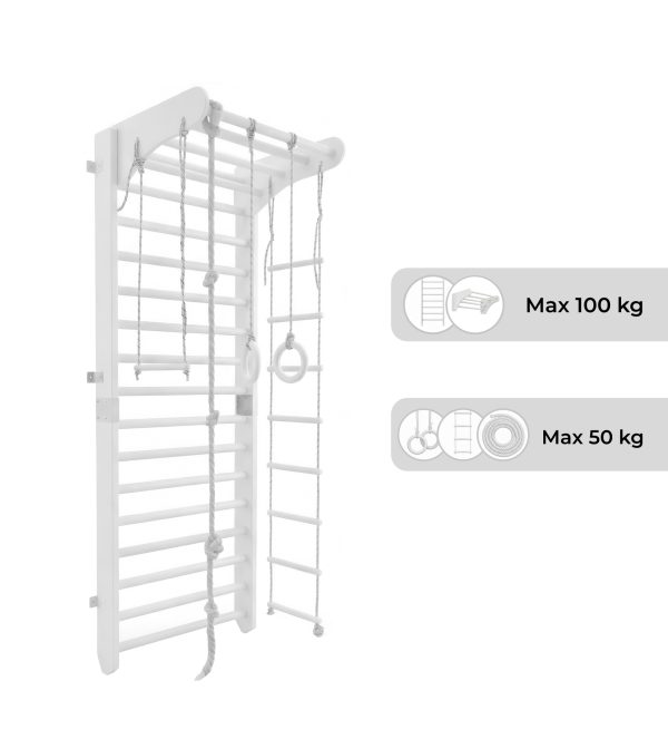 Espalier de gymnastique avec barre de traction Kinder Sport – Image 19