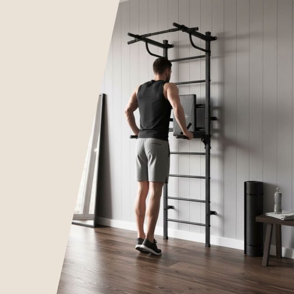 Espalier de gymnastique avec barre de traction Gamma Workout – Image 3