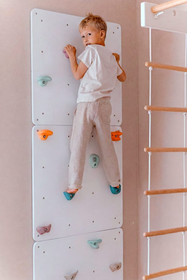 mur d’escalade blanc pour la maison – Image 2