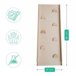 toboggan double face pour aire de jeux – Image 3