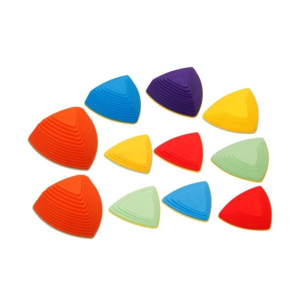 Pierres de rivière triangulaires – Image 1