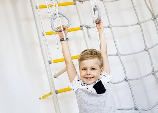 Espalier de gymnastique avec filet d’escalade Comet Next 5 Max – Image 15