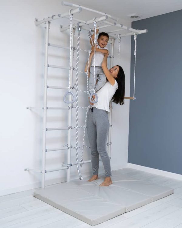 Espalier de gymnastique avec filet d’escalade Comet Next 5 Max – Image 13