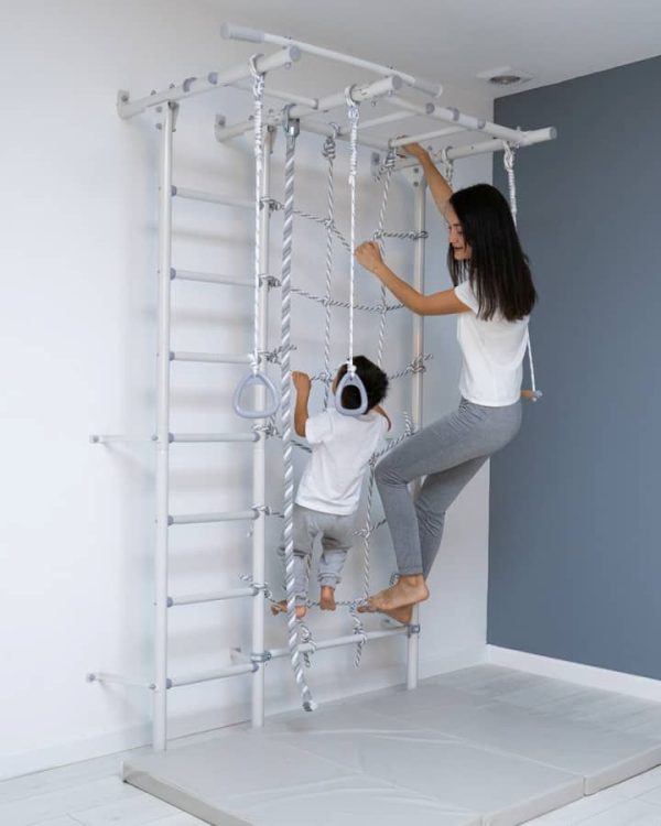 Espalier de gymnastique avec filet d’escalade Comet Next 5 Max – Image 14