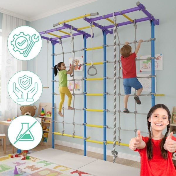 Espalier de gymnastique avec barre de traction Comet Next 5 Dual – Image 4