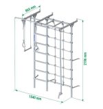 Espalier de gymnastique avec barre de traction Comet Next 5 Dual – Image 14