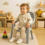 Chaise pour enfant en plastique Lucky – Image 2
