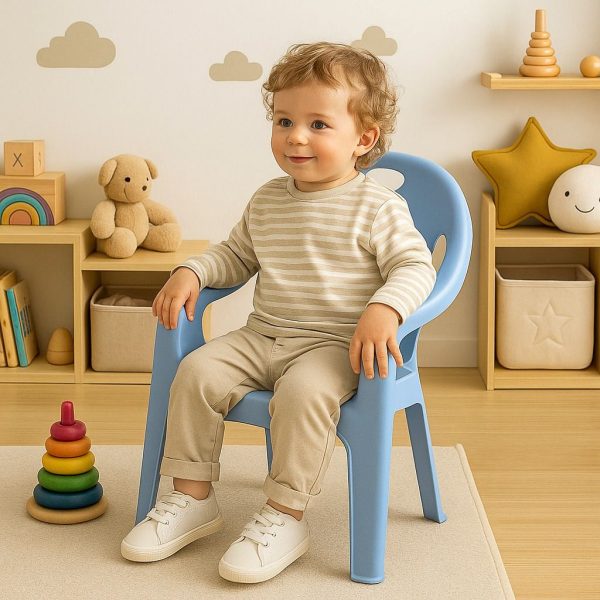 Chaise pour enfant en plastique Lucky – Image 3