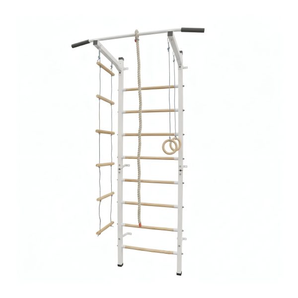 1-drabinka-gimnastyczna-Sport-Child.jpg Espalier de gymnastique avec barre de traction Sport Child – Image 1