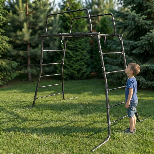 Aire de jeux de jardin Monkey Bars Deluxe – Image 3