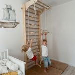 Espalier de gymnastique avec barre de traction Kinder Sport – Image 15