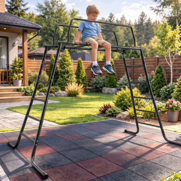 Aire de jeux de jardin Monkey Bars Deluxe – Image 6