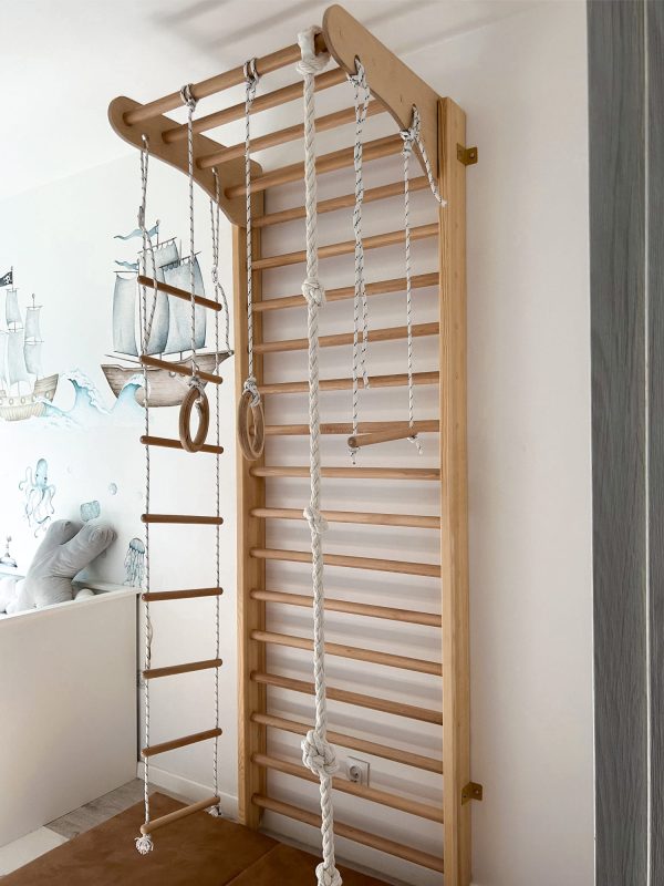 Espalier de gymnastique avec barre de traction Kinder Sport – Image 11