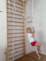 Espalier de gymnastique avec barre de traction Kinder Sport – Image 13