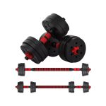 Haltères en bitume réglables de 20 kg + haltères
