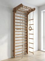 Espalier de gymnastique avec barre de traction Kinder Sport – Image 3