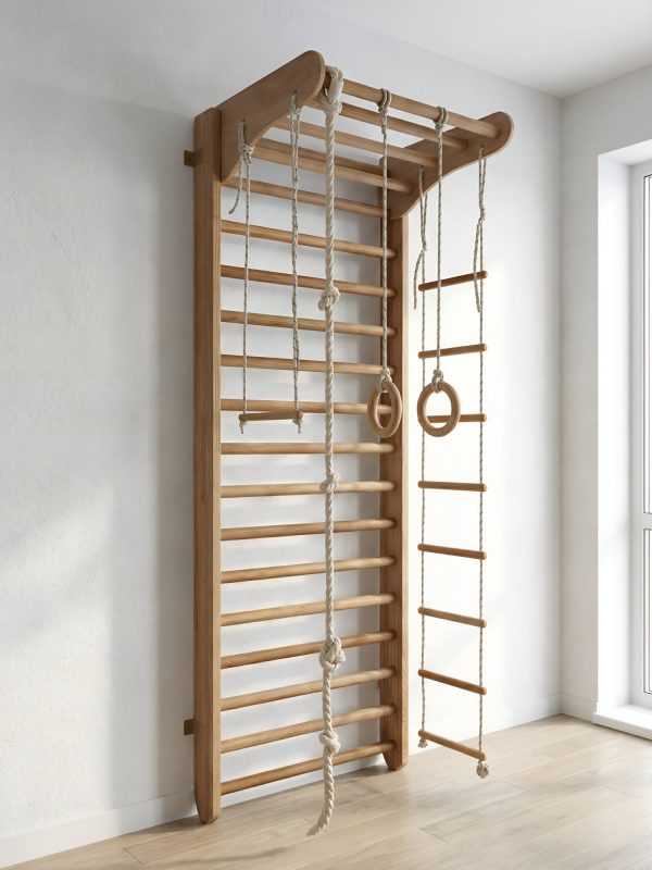 Espalier de gymnastique avec barre de traction Kinder Sport – Image 3