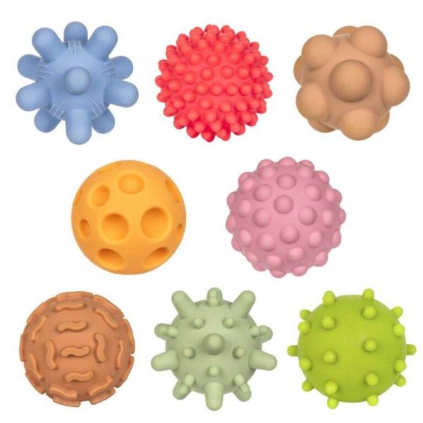87196ef2058b847120513b0586dfa15e.jpg boules sensorielles 8 pcs pastel – Image 1