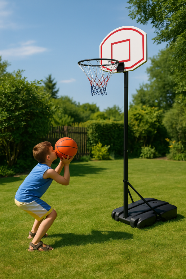 Panneau de basket avec panier Deluxe – Image 2