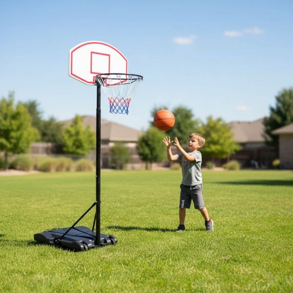 Panneau de basket avec panier Deluxe – Image 3