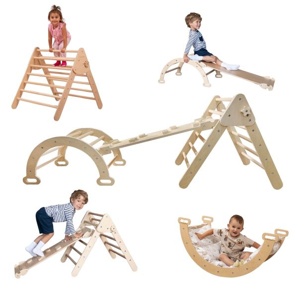 Aire de jeux intérieure Lama 3en1 – Image 1