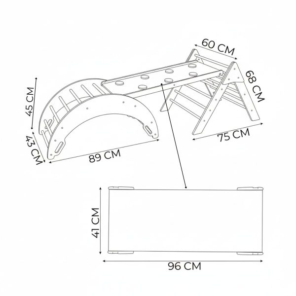 Aire de jeu d’intérieur Moon Max – Image 12
