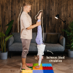 Ensemble de tapis sensoriels Stimulative Rainbow – 9 pièces (30 × 30 cm) – Image 4