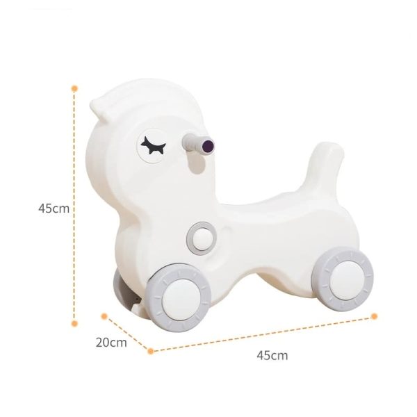 Cheval à bascule en plastique 2en1 – Pony – Image 11