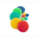 disques sensoriels - un jeu de mémoire tactile