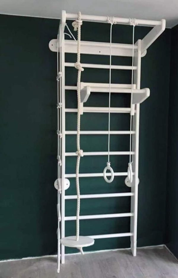 Espalier de gymnastique avec barre de traction Snow White – Image 6