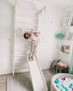 Espalier de gymnastique avec barre de traction Snow White – Image 2
