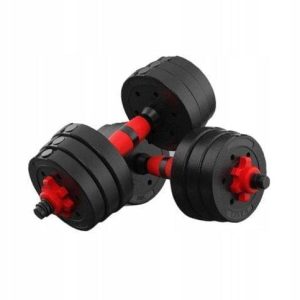 haltères bitumineux 2x10kg