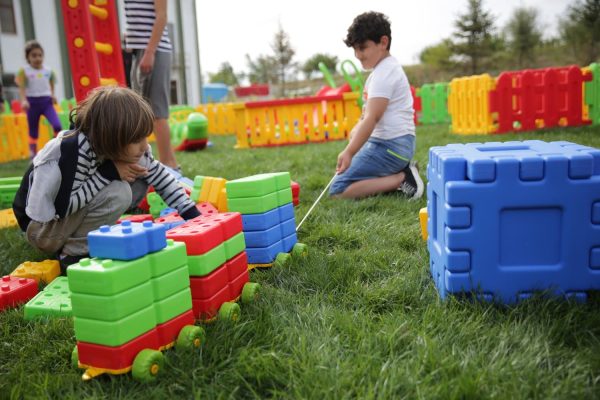 petits blocs éducatifs sur chariot King 40 pièces – Image 6