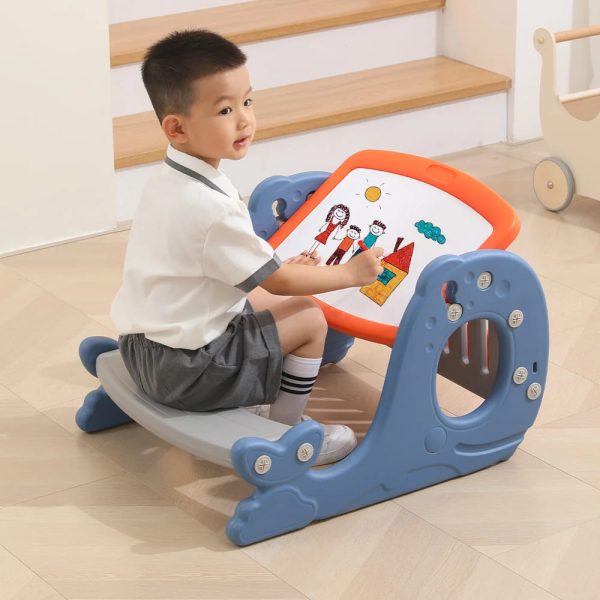Bureau enfant motif Baleine – Image 2