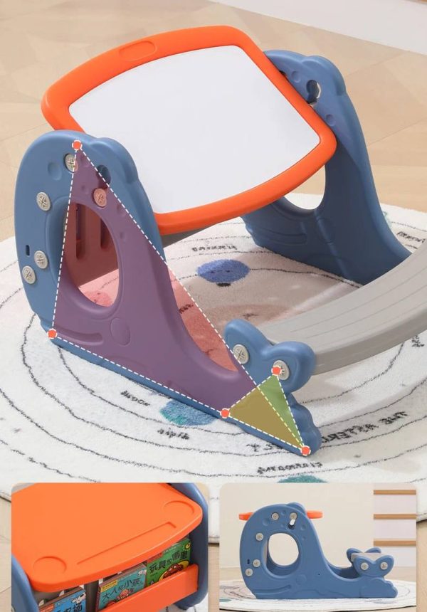 Bureau enfant motif Baleine – Image 5