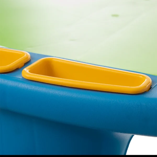 Table de pique-nique pour enfants avec bancs – Image 3