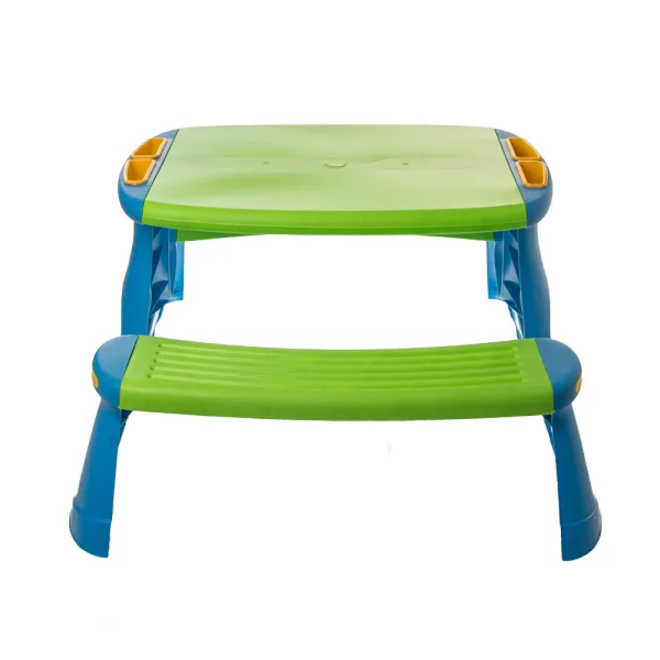 Table de pique-nique pour enfants avec bancs – Image 5