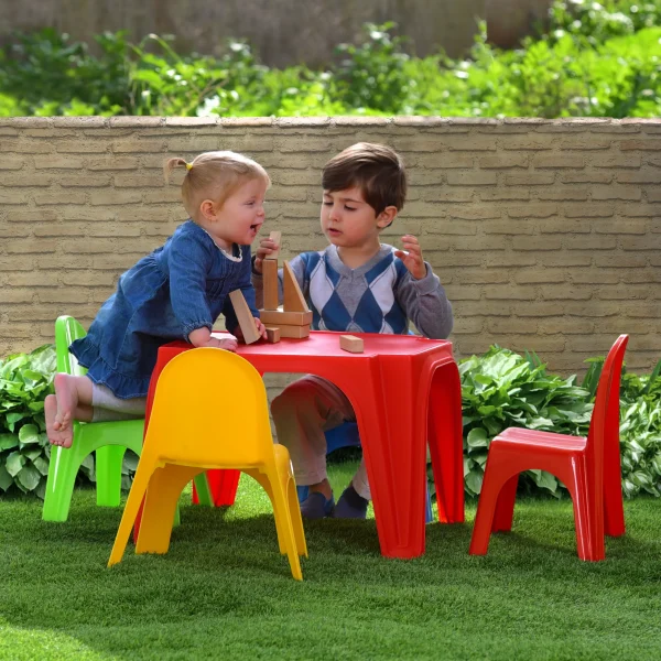 Salon de jardin enfant (Table + 4 Chaises) – Image 6