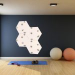 Mur d’escalade pour enfants à la maison hexagonal – Image 3