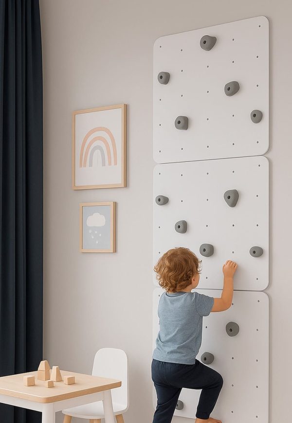 mur d’escalade blanc pour la maison – Image 2