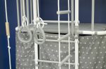 Espalier de gymnastique avec maisonnette Indigo Pastel – Image 10