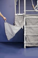 Espalier de gymnastique avec maisonnette Indigo Pastel – Image 9