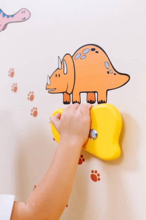 Espalier de gymnastique avec barre de traction Comet Next 1 + mur d’escalade Dino – Image 15