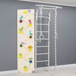 Espalier de gymnastique avec barre de traction Comet Next 1 + mur d’escalade Dino – Image 7