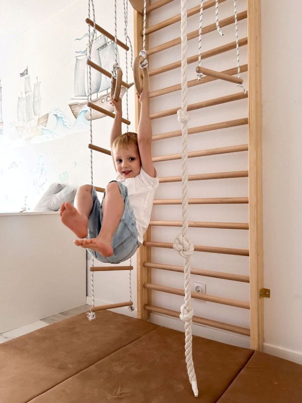 Espalier de gymnastique avec barre de traction Kinder Sport – Image 10