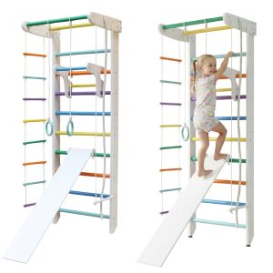 Espalier de gymnastique avec barre de traction Kolibry Plus