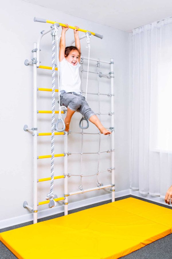 Espalier de gymnastique avec filet d’escalade Comet Next 3 – Image 2