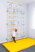 Espalier de gymnastique avec filet d’escalade Comet Next 3 – Image 4